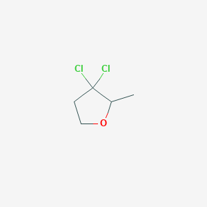 3,3-Dichloro-2-methyloxolane