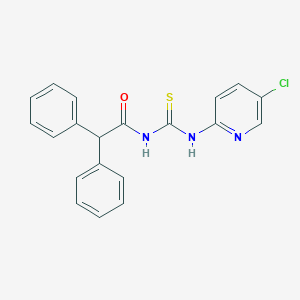B399235 N-[(5-chloropyridin-2-yl)carbamothioyl]-2,2-diphenylacetamide CAS No. 369399-52-0