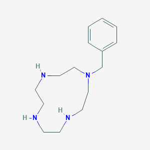 molecular formula C15H26N4 B039931 1-Benzyl-1,4,7,10-tetraazacyclododecane CAS No. 112193-83-6