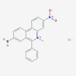 8-Amino-5-methyl-3-nitro-6-phenylphenanthridinium chloride