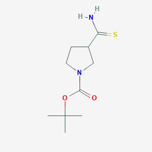 Tert-butyl 3-carbamothioylpyrrolidine-1-carboxylate