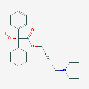 molecular formula C22H31NO3 B039979 Aroxybutynin CAS No. 119618-21-2