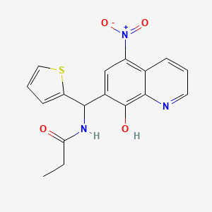 molecular formula C17H15N3O4S B3998082 NCTT-956 CAS No. 438575-88-3