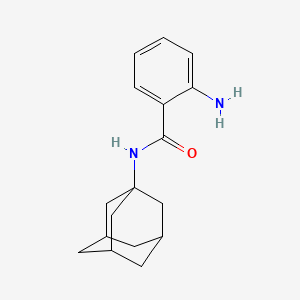 molecular formula C17H22N2O B3998361 N-(Adamantan-1-YL)-2-aminobenzamide 