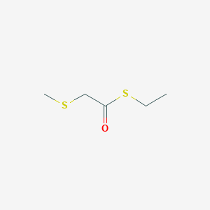 Ethanethioic acid, (methylthio)-, S-ethyl ester