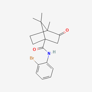 molecular formula C17H20BrNO2 B3998474 C17H20BrNO2 
