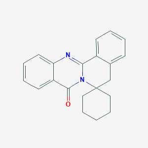 8-spiro[5H-isoquinolino[1,2-b]quinazoline-6,1''-cyclohexane]one