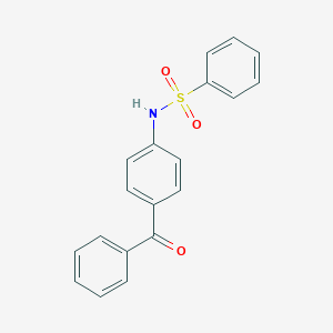 Benzenesulfonamide, N-(4-benzoylphenyl)-