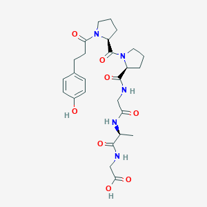 N-3-(4-Hydroxyphenyl)propionyl-prolyl-prolyl-glycyl-alanyl-glycine