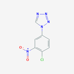 1-(4-chloro-3-nitrophenyl)-1H-1,2,3,4-tetrazole