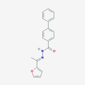 N'-[1-(2-furyl)ethylidene]-4-biphenylcarbohydrazide