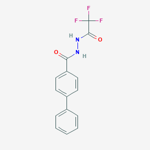 N'-(2,2,2-trifluoroacetyl)biphenyl-4-carbohydrazide