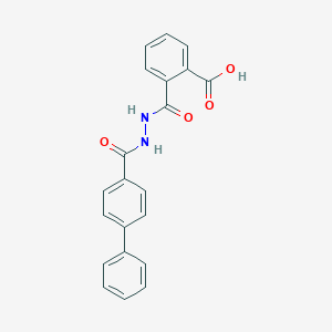 2-{[2-([1,1'-Biphenyl]-4-ylcarbonyl)hydrazino]carbonyl}benzoic acid