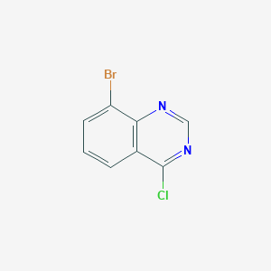 molecular formula C8H4BrClN2 B040046 8-Bromo-4-chloroquinazoline CAS No. 125096-72-2