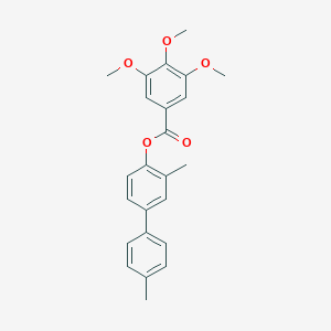 3,4'-Dimethyl[1,1'-biphenyl]-4-yl 3,4,5-tris(methyloxy)benzoate