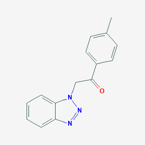 molecular formula C15H13N3O B400464 2-Benzotriazol-1-yl-1-p-tolyl-ethanone 