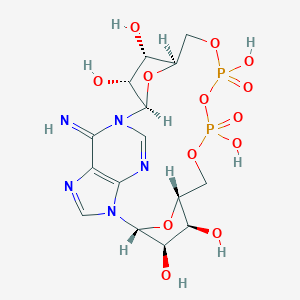 molecular formula C15H21N5O13P2 B040047 cyclic ADP-ribose CAS No. 119340-53-3
