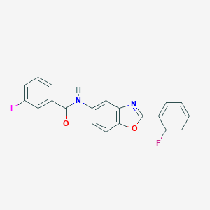N-[2-(2-Fluoro-phenyl)-benzooxazol-5-yl]-3-iodo-benzamide