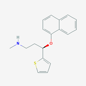 molecular formula C18H19NOS B040053 (R)-duloxetine CAS No. 116539-60-7