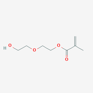 molecular formula C8H14O4 B040065 2-(2-羟乙氧基)乙基 2-甲基丙-2-烯酸酯 CAS No. 2351-43-1