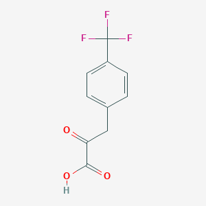 2-Oxo-3-[4-(trifluoromethyl)phenyl]propanoic acid