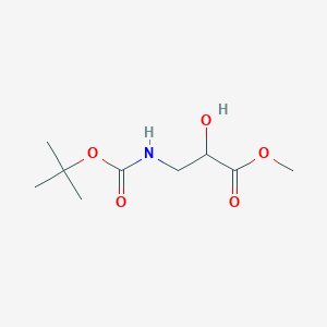 Methyl N-Boc-3-amino-2-hydroxypropanoate