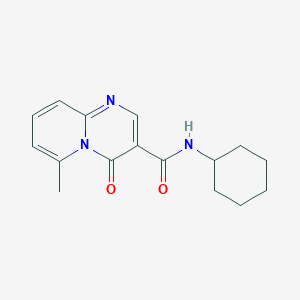 4H-Pyrido(1,2-a)pyrimidine-3-carboxamide, N-cyclohexyl-6-methyl-4-oxo-