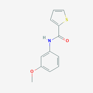molecular formula C12H11NO2S B401066 N-(3-methoxyphenyl)thiophene-2-carboxamide CAS No. 79822-81-4