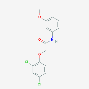 molecular formula C15H13Cl2NO3 B401129 2-(2,4-dichlorophenoxy)-N-(3-methoxyphenyl)acetamide 