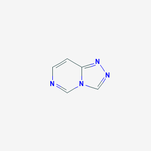 molecular formula C5H4N4 B040124 [1,2,4]Triazolo[4,3-c]pyrimidine CAS No. 274-81-7