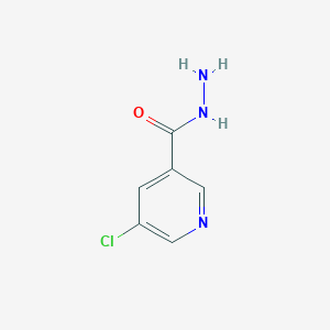 molecular formula C6H6ClN3O B040128 5-chloronicotinohydrazide CAS No. 117830-18-9