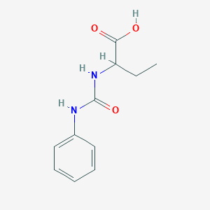 molecular formula C11H14N2O3 B4013850 2-(Phenylcarbamoylamino)butanoic acid CAS No. 65081-79-0