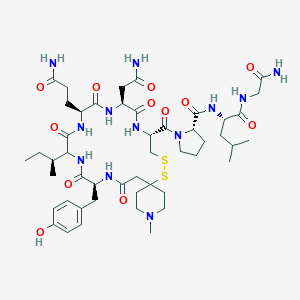 molecular formula C48H74N12O12S2 B040140 Mepaot CAS No. 113789-44-9