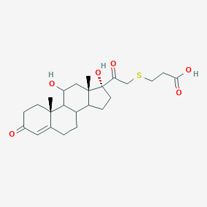 molecular formula C24H34O6S B040148 BRN 3598325 CAS No. 114967-88-3