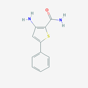 3-Amino-5-phenylthiophene-2-carboxamide