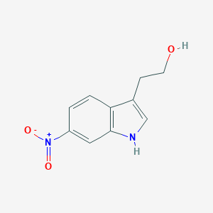 molecular formula C10H10N2O3 B040167 6-Nitrotryptophol CAS No. 120302-30-9
