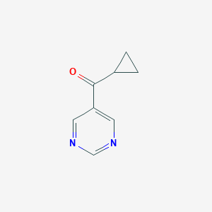 Cyclopropyl(pyrimidin-5-yl)methanone