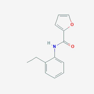 molecular formula C13H13NO2 B401816 N-(2-ethylphenyl)furan-2-carboxamide 