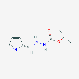 tert-butyl N-[[(E)-pyrrol-2-ylidenemethyl]amino]carbamate