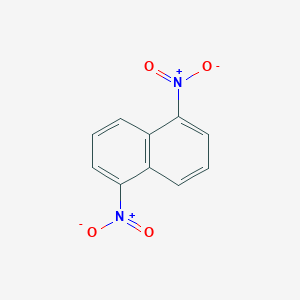 molecular formula C10H6N2O4 B040199 1,5-Dinitronaphthalene CAS No. 605-71-0