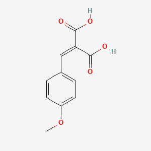 molecular formula C11H10O5 B4019914 2-(4-Methoxybenzylidene)malonic acid 