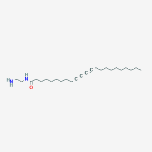 molecular formula C25H44N2O B040200 N-(2-aminoethyl)tricosa-10,12-diynamide CAS No. 113377-11-0