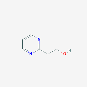 molecular formula C6H8N2O B040202 2-(Pyrimidin-2-yl)ethanol CAS No. 114072-02-5