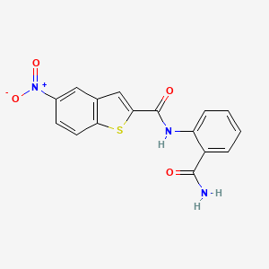 molecular formula C16H11N3O4S B4020596 G43 