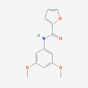 molecular formula C13H13NO4 B402229 N-(3,5-dimethoxyphenyl)-2-furamide 