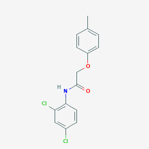 molecular formula C15H13Cl2NO2 B402233 N-(2,4-dichlorophenyl)-2-(4-methylphenoxy)acetamide 