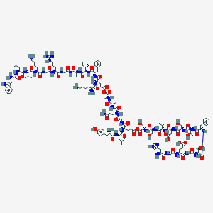 molecular formula C151H229N41O46 B040227 Glucagon-like peptide 1 (7-36)amide CAS No. 119637-73-9