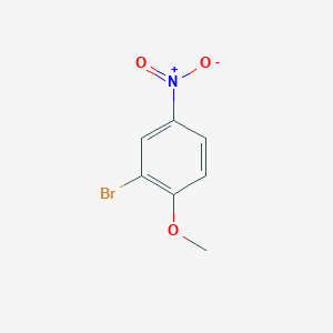 molecular formula C7H6BrNO3 B040242 2-Bromo-4-nitroanisole CAS No. 5197-28-4