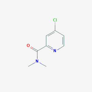 molecular formula C8H9ClN2O B040247 4-Chloro-N,N-dimethylpicolinamide CAS No. 114780-06-2