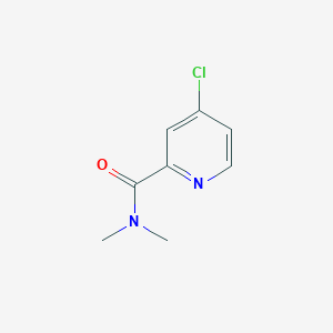 molecular formula C8H9ClN2O B040247 4-chloro-N,N-dimethylpyridine-2-carboxamide CAS No. 114780-06-2